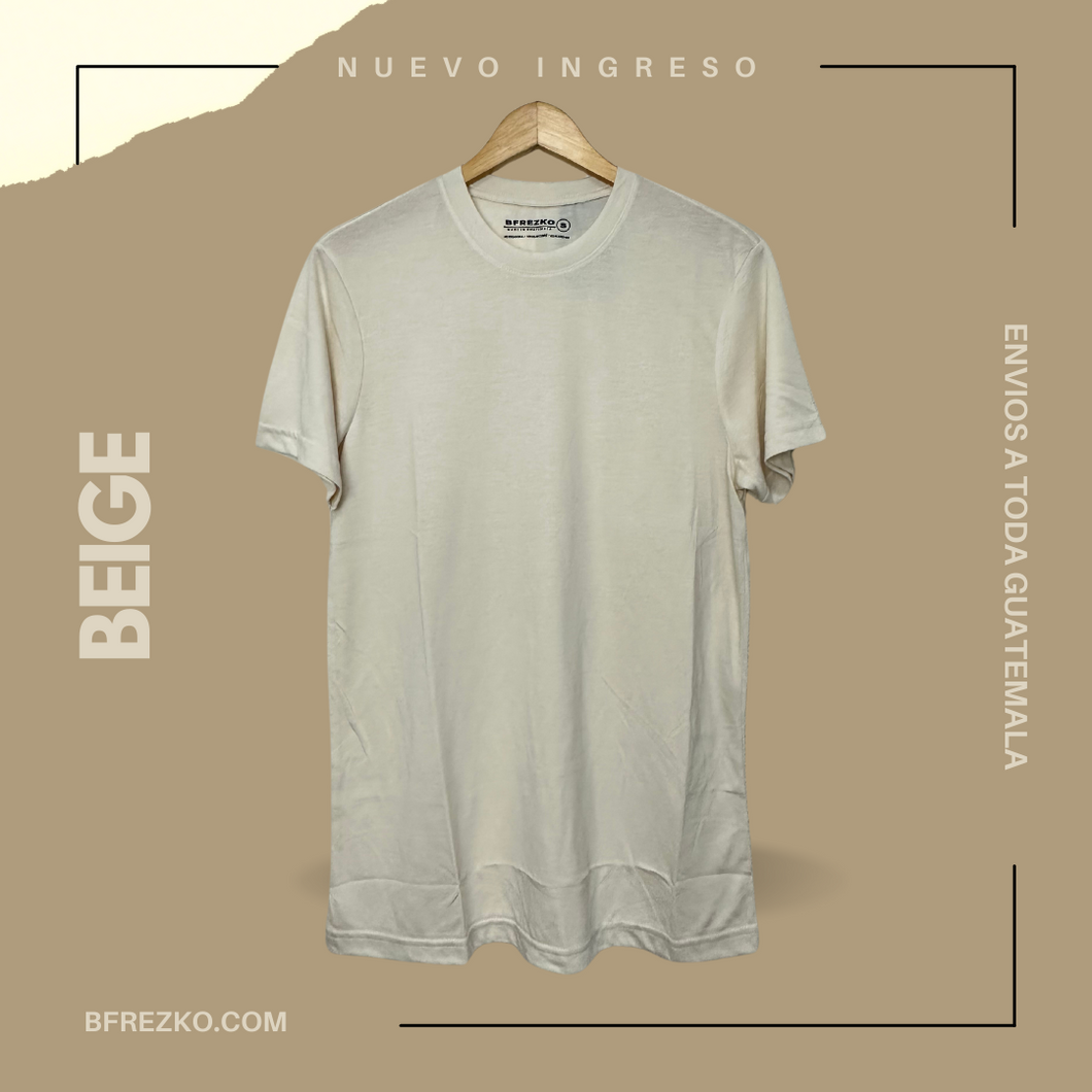 PLAYERA BASIC MANGA CORTA 