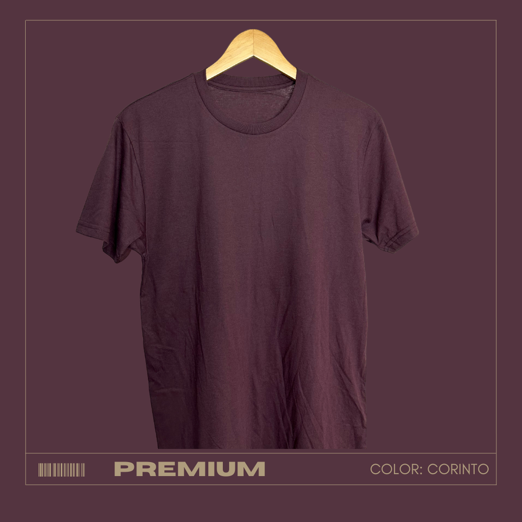 PLAYERA BASIC MANGA CORTA PREMIUM