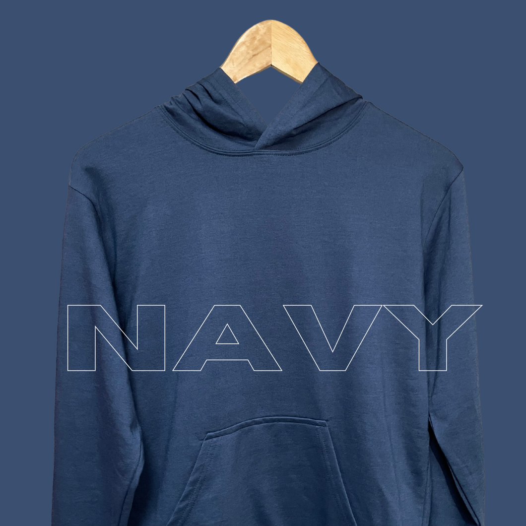 HOODIE DEPORTIVO SLIM FIT (NAVY)