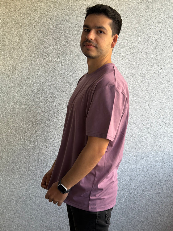 PLAYERA MANGA CORTA RELAXED FIT ¨MORA¨